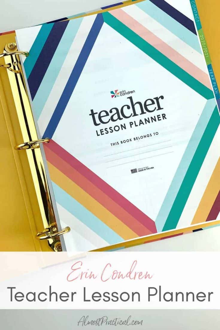 Erin Condren Teacher Lesson Planner