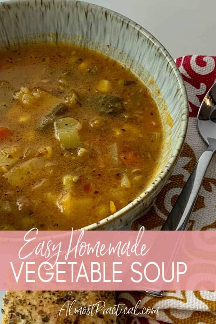 Easy Homemade Vegetable Soup