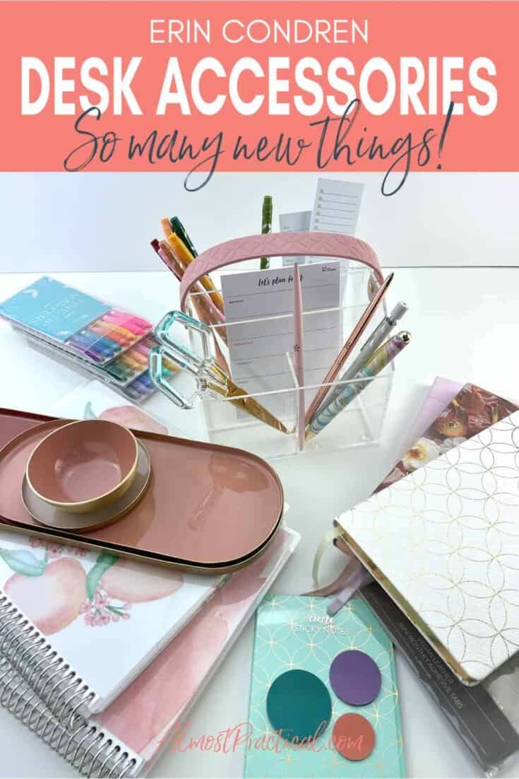 New Erin Condren Desk Accessories and More! - Almost Practical