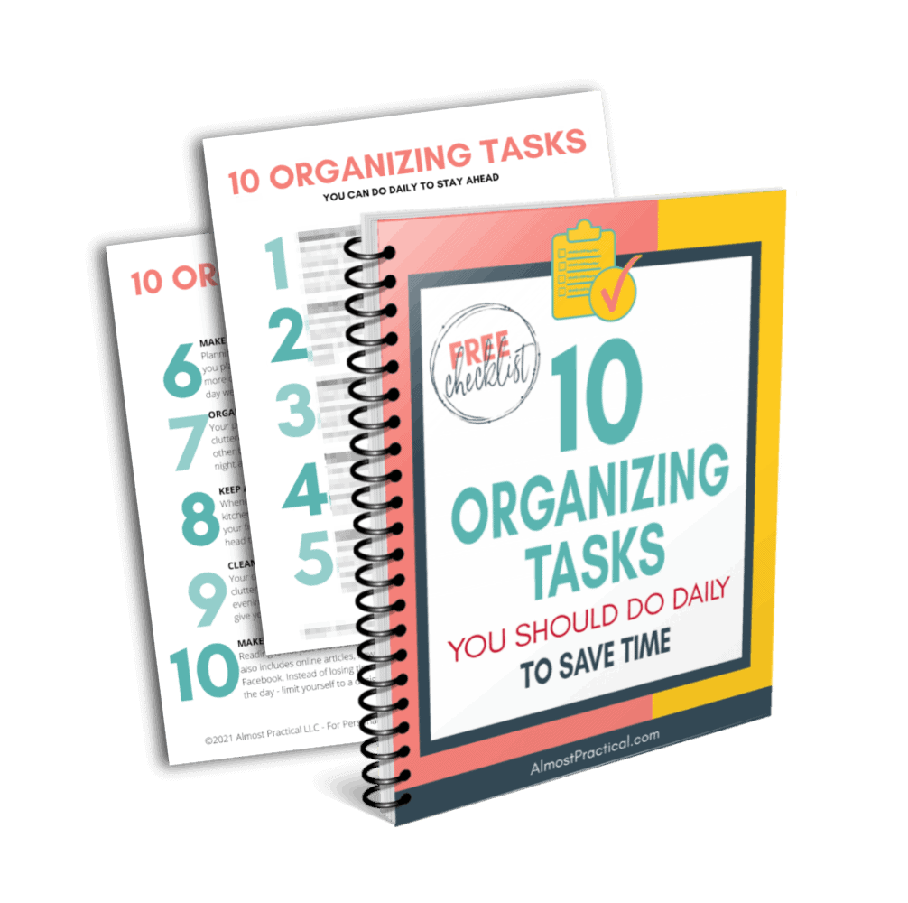 10 organizing tasks checklist