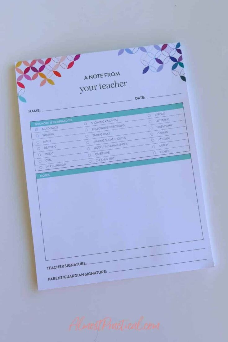 2021 Erin Condren Teacher Planner Accessories - Almost Practical