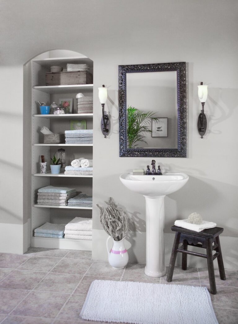 Bathroom Closet Organization Ideas