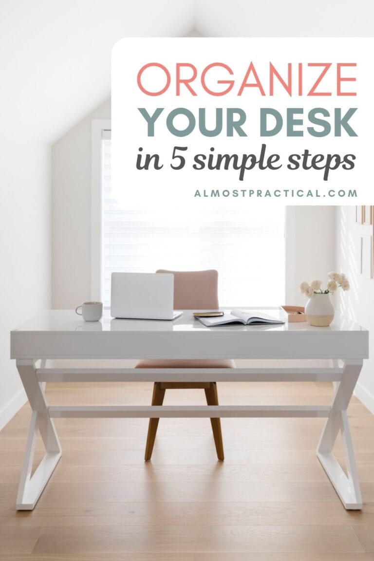 How To Organize Your Desk – 5 Essential Tips