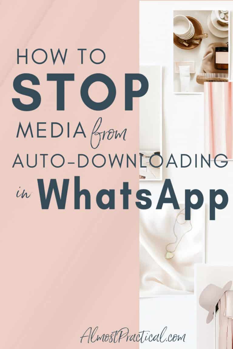 How to Stop Photos From Auto-Downloading on WhatsApp