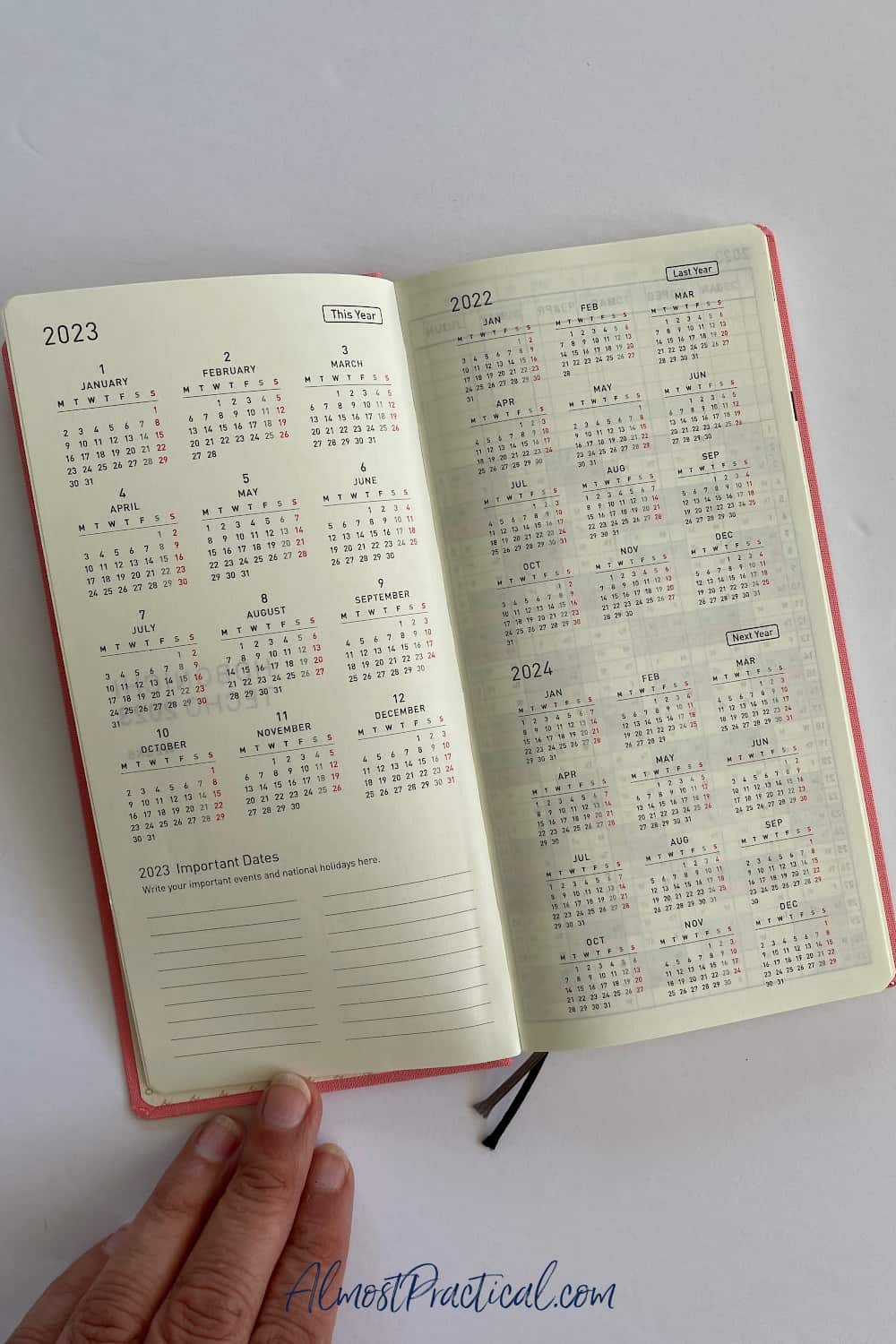 Hobonichi Weeks 2023 Setup  BEST Hobonichi Weeks Alternative Ever