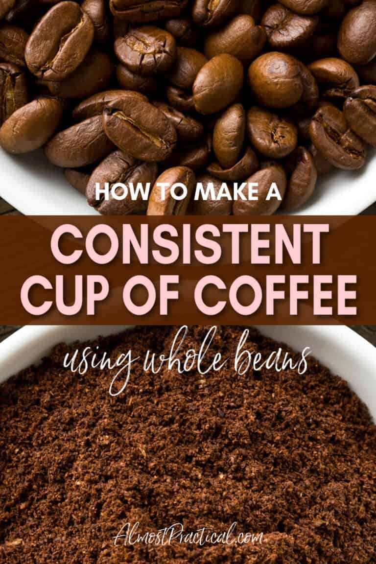 How to Make a Consistent Cup of Coffee Using Whole Beans