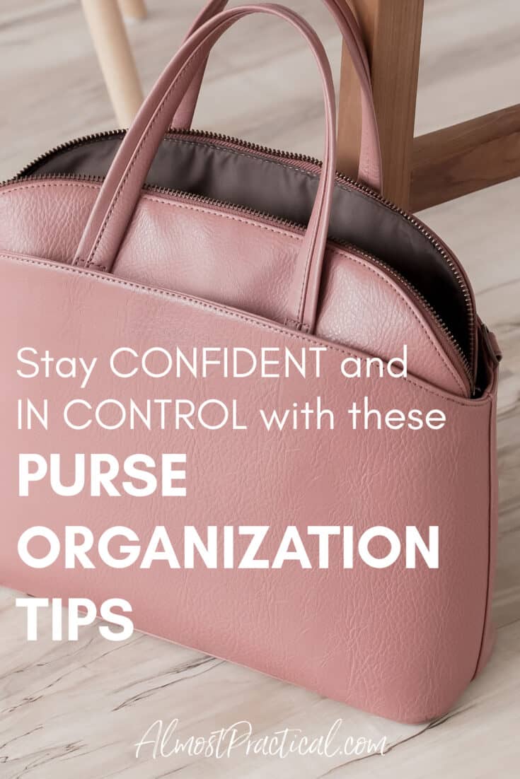 purse organization tips
