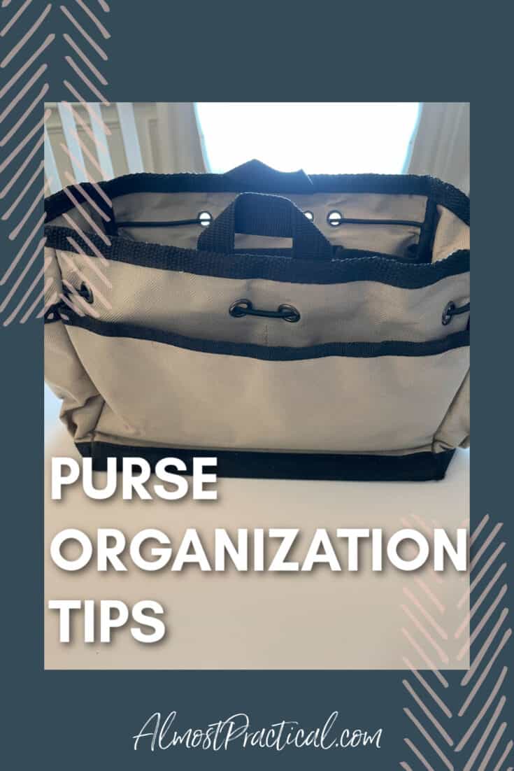 purse organizer insert