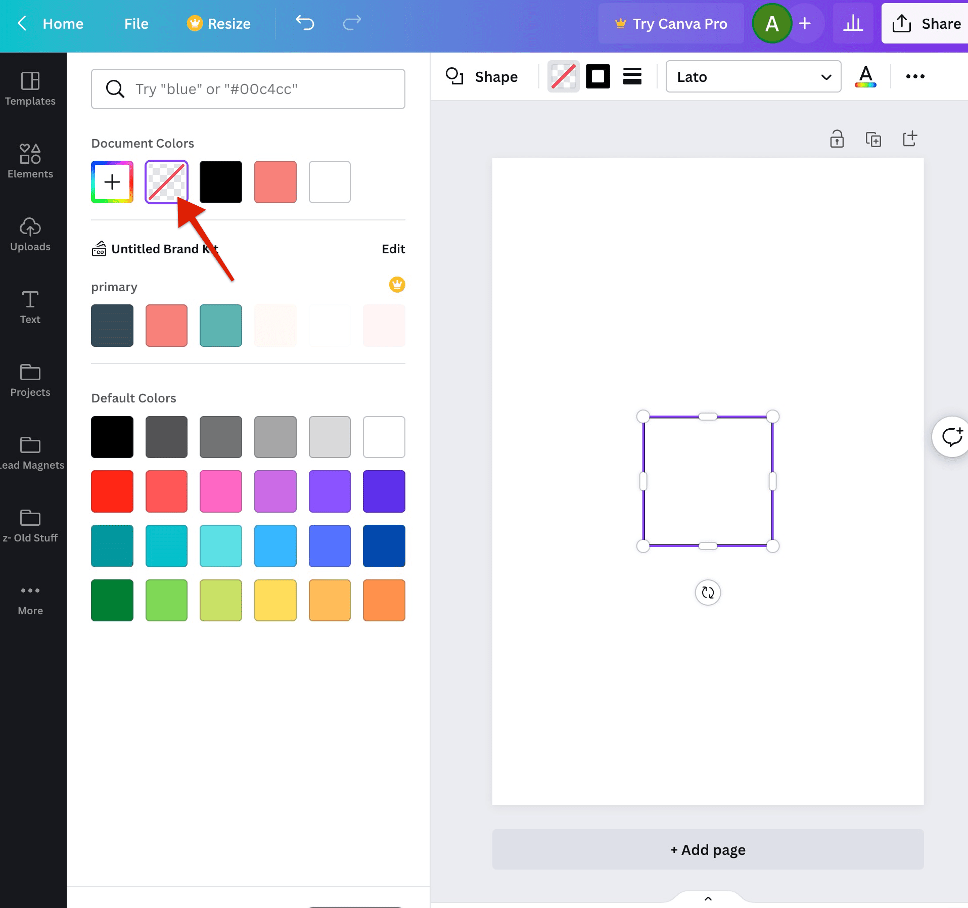 How to Create a Thin Rectangle in Canva - New Tutorial for 2024!