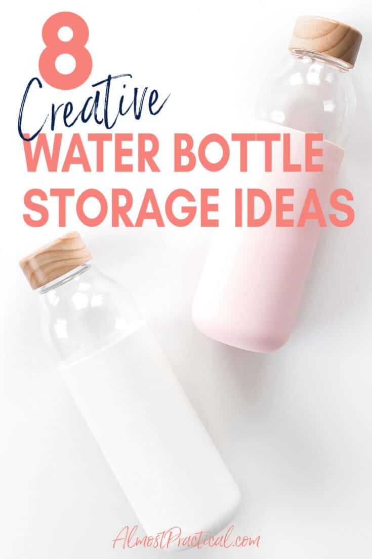 $10 Water Bottle Organizing Ideas 