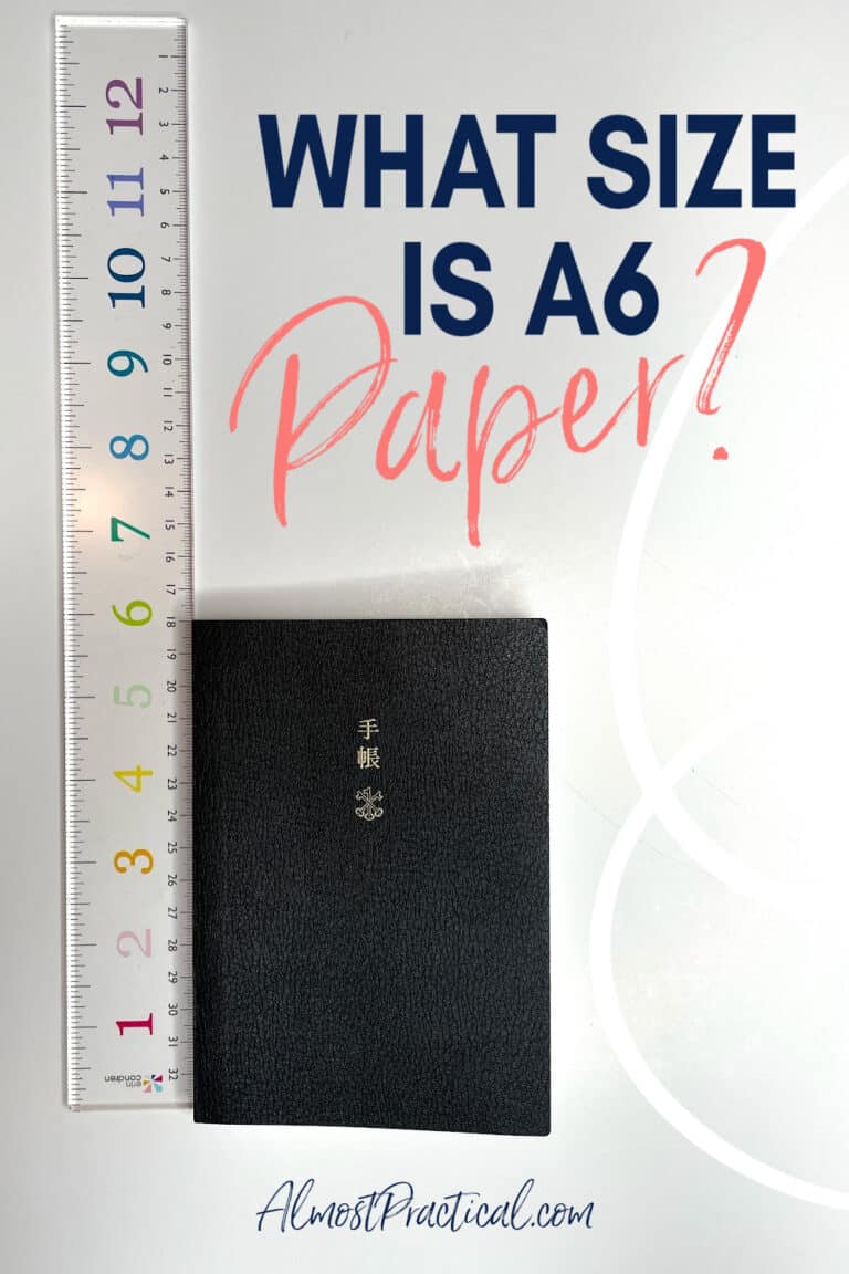 What Size is A6 Paper?