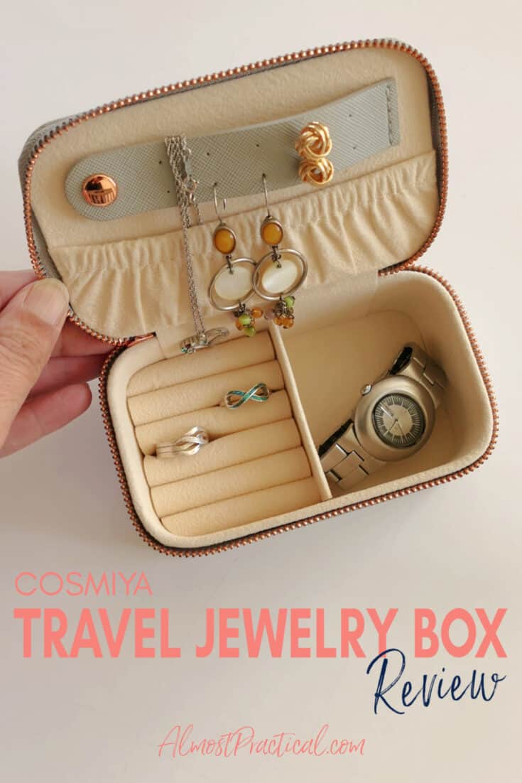 jewelry box with jewelry inside