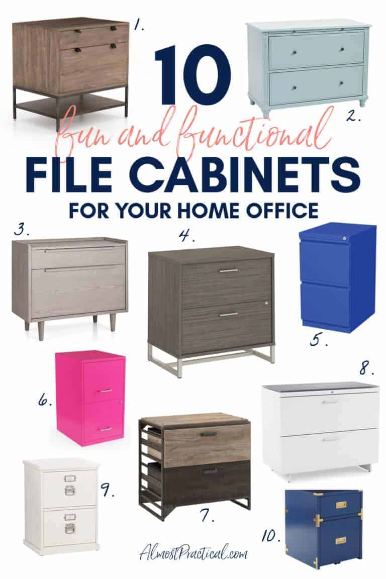 10 Fancy File Cabinets for Your Home Office