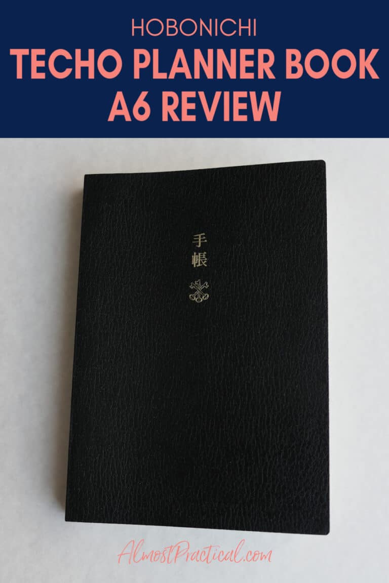A6 Hobonichi Techo Planner Book Review – 2023