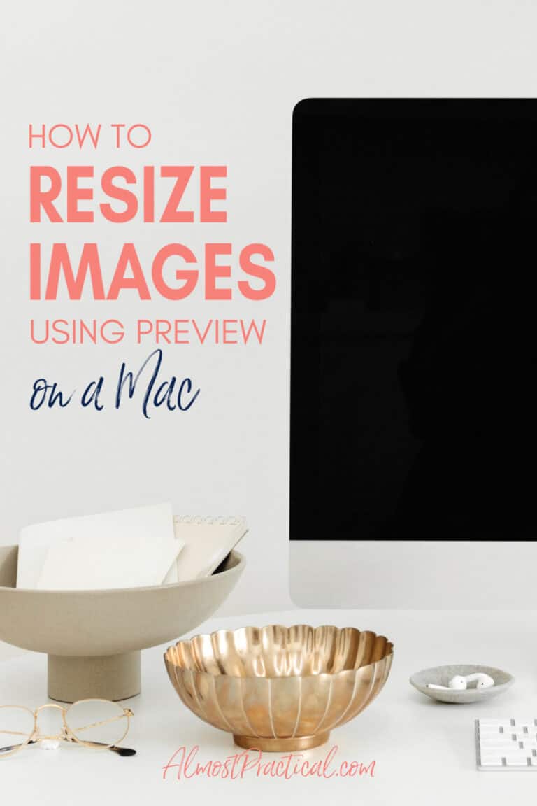 How to Resize An Image on a Mac