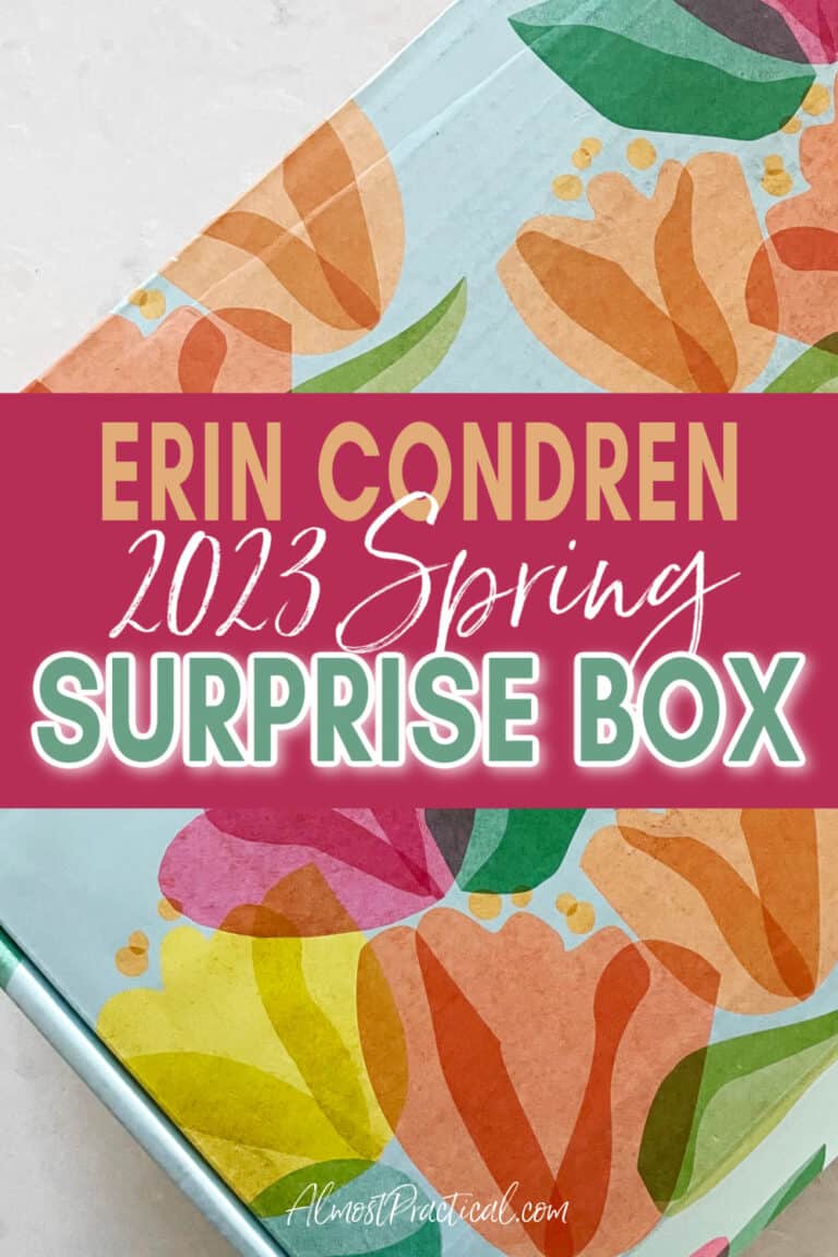 Erin Condren Spring Seasonal Surprise Box 2023