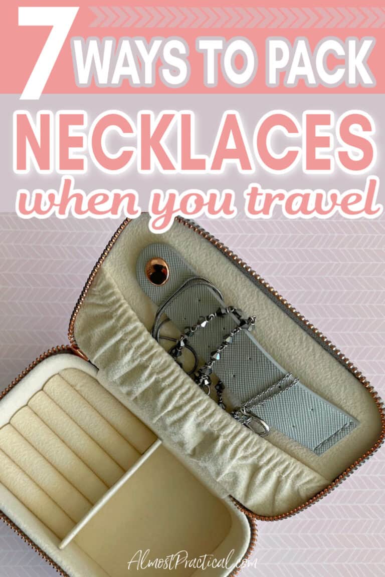 How to Pack Necklaces When You Travel – 7 Options