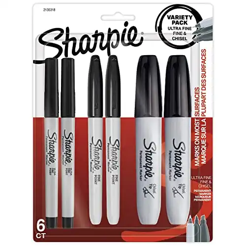 SHARPIE Permanent Markers Variety Pack