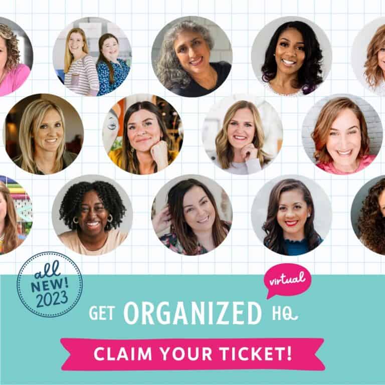 Announcing the FREE 2023 Get Organized HQ Virtual Conference