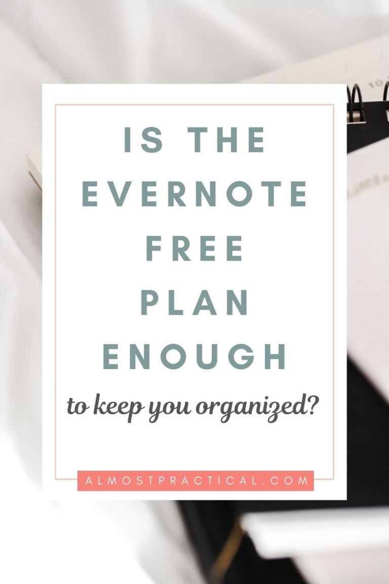 Is the Evernote Free Plan Enough to Keep You Organized?
