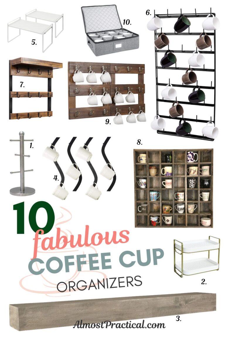 10 Fabulous Coffee Cup Organizer Ideas
