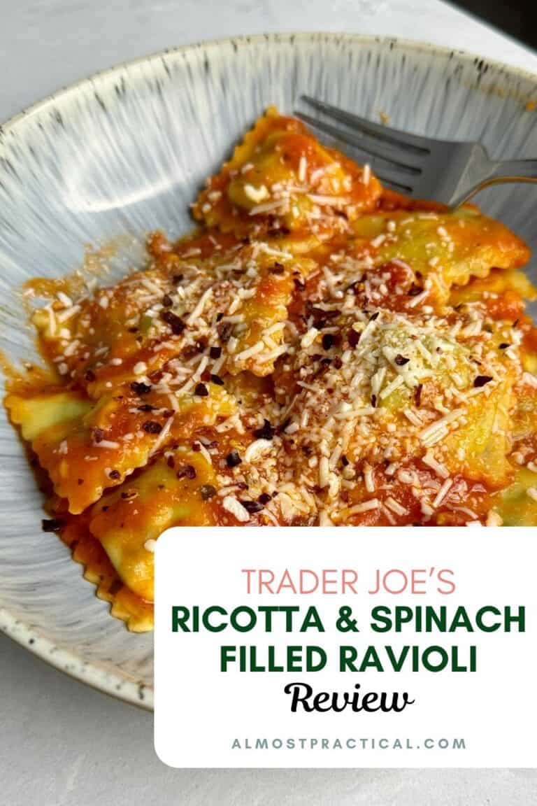 Trader Joe’s Ricotta & Spinach Filled Ravioli Review