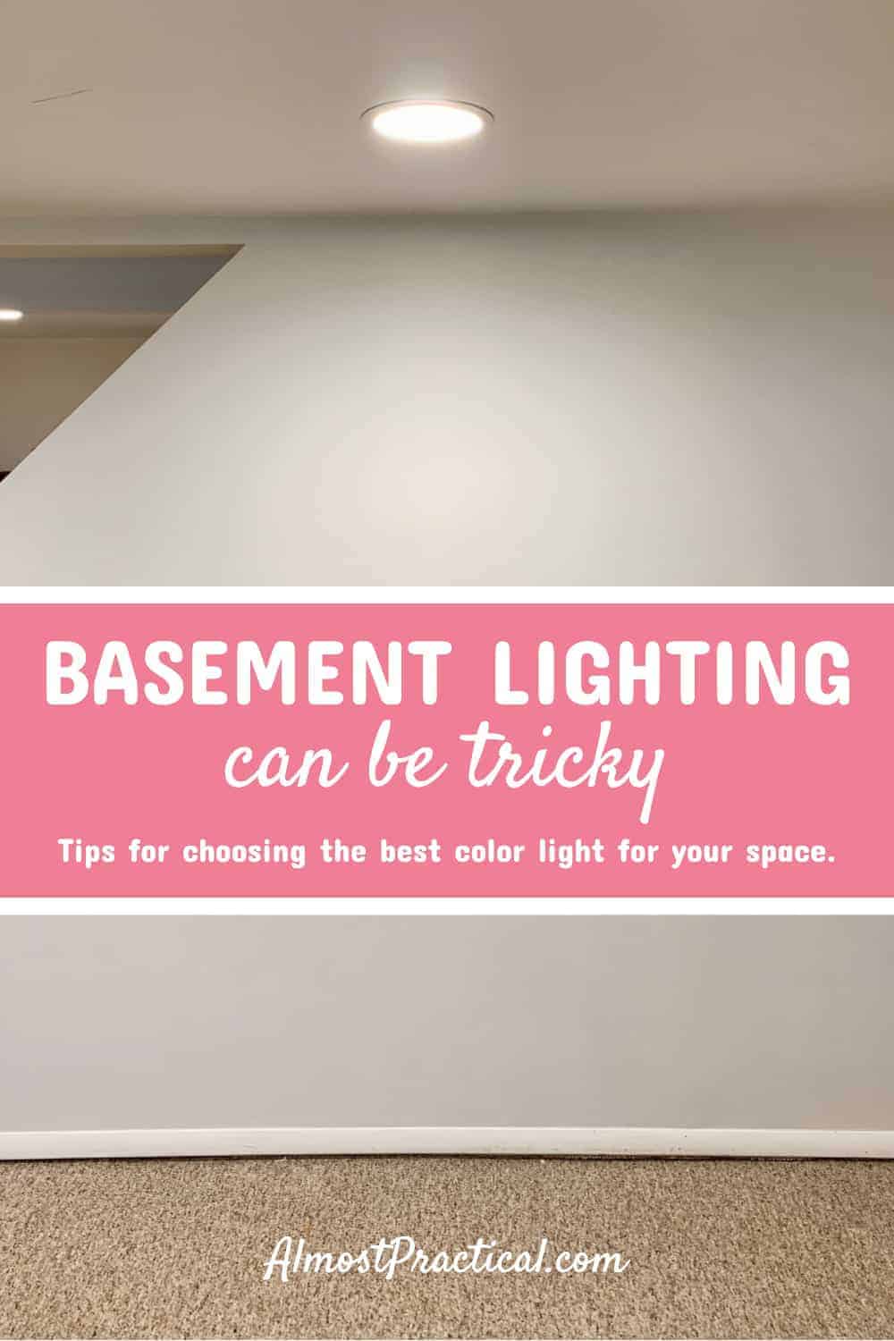 basement recess lights