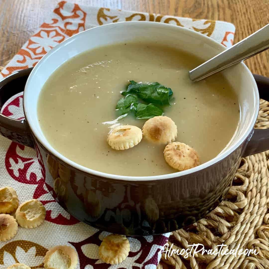 Cauliflower Soup Recipe for the Instant Pot