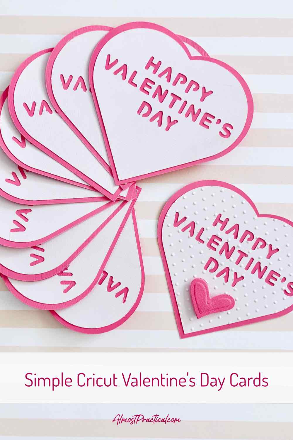 Cricut Beginner Card: Fast & Easy Retro Valentine - Conquer Your