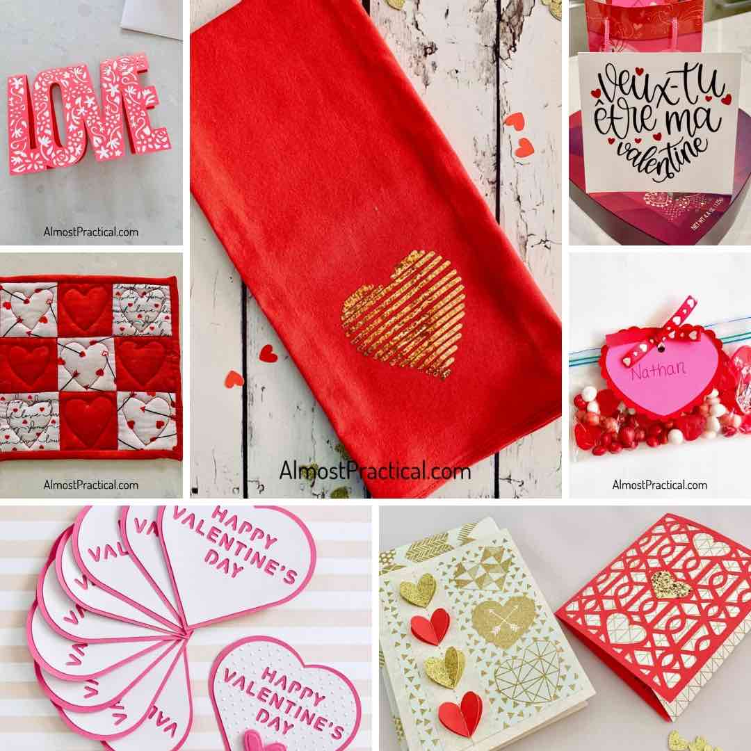 cricut valentine's day projects