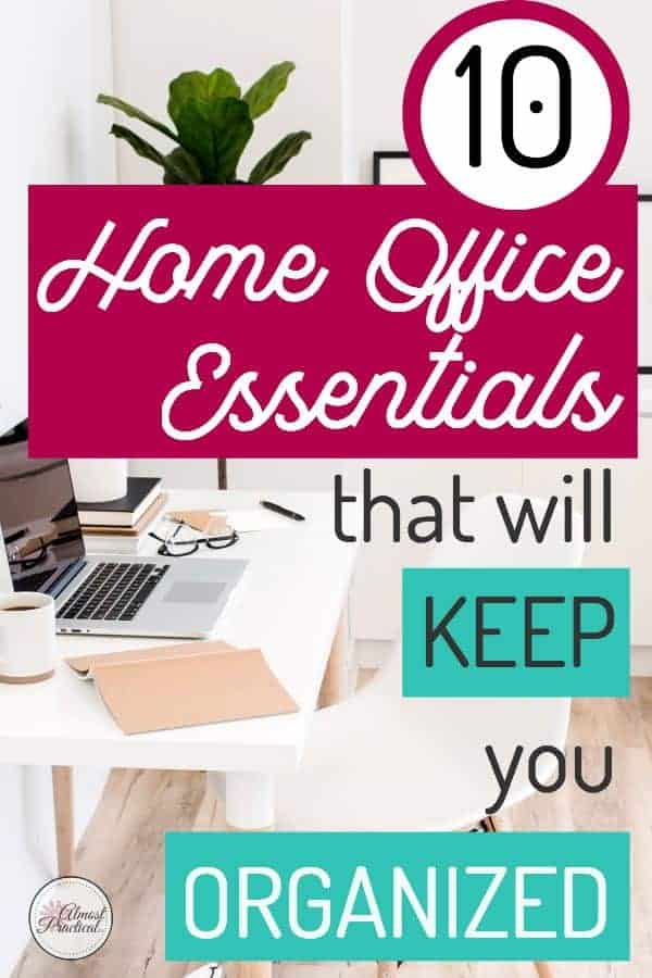 Office Must-Haves On   Work desk organization, Office organization  at work, Office with computers