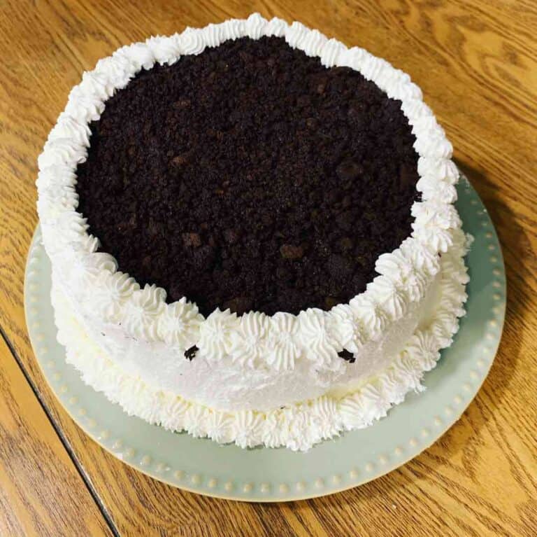 Easy Vanilla Ice Cream Cake Recipe