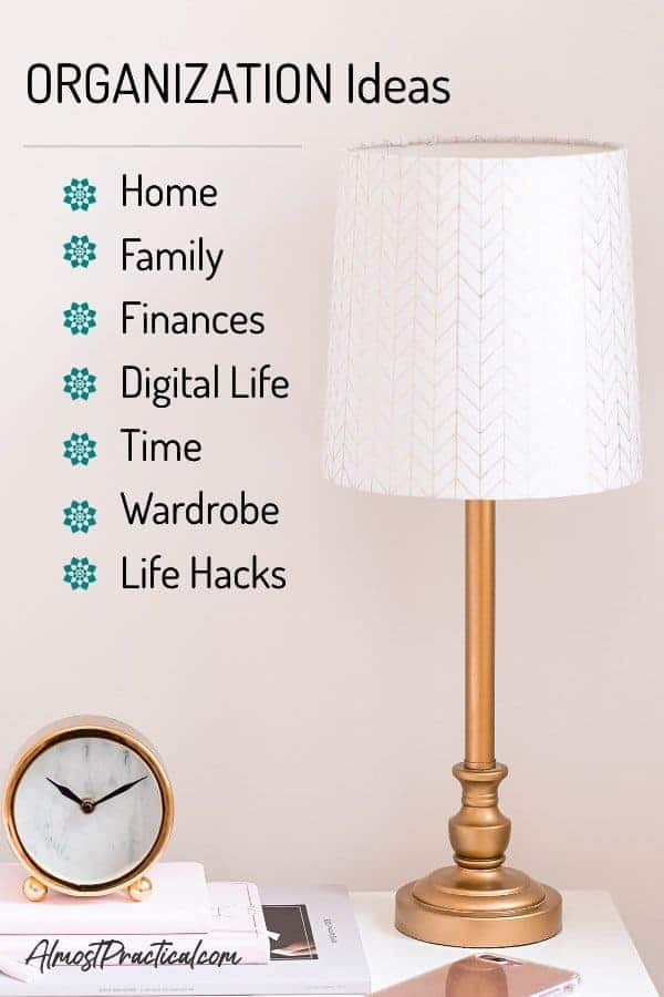organization tips and ideas