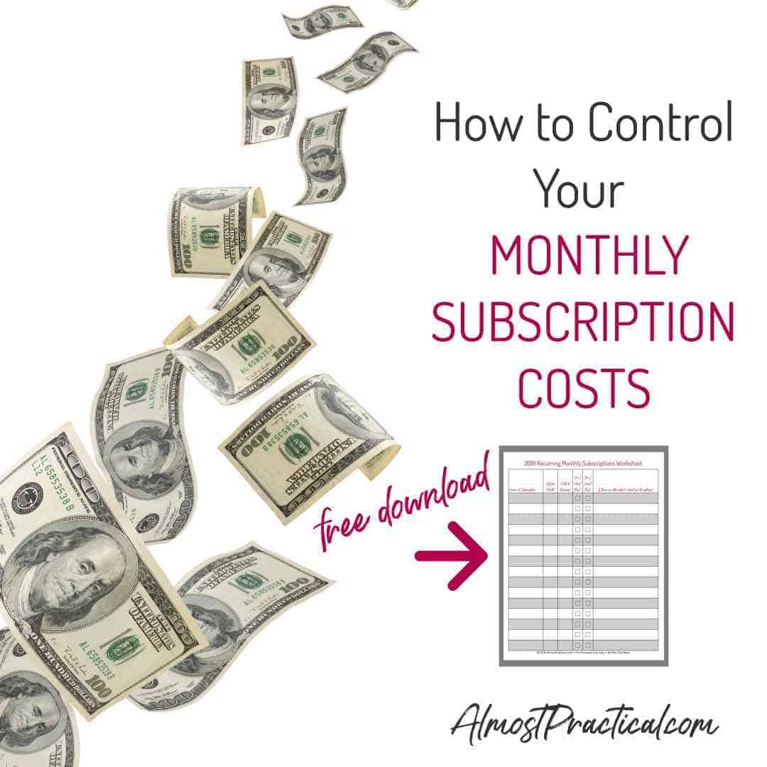 recurring subs recurring subscriptions