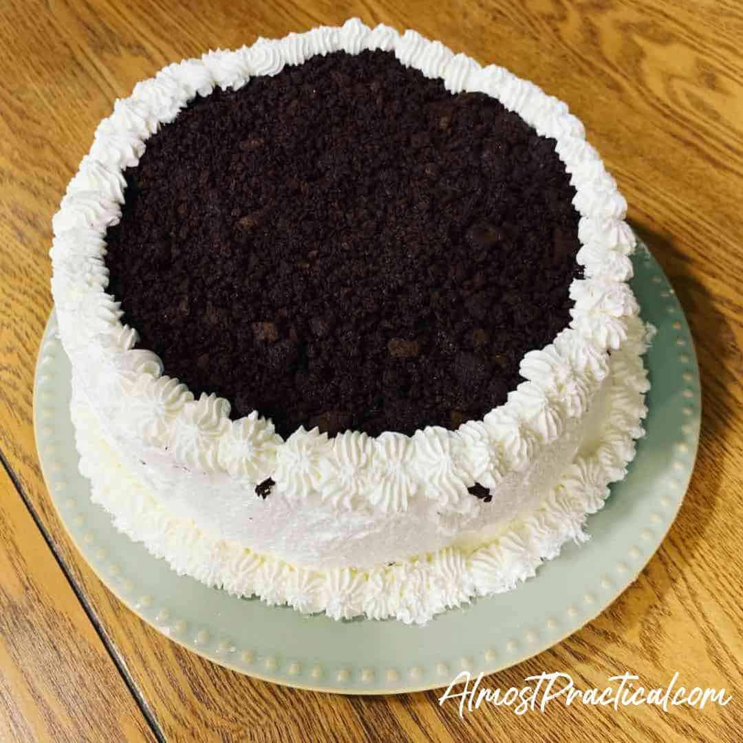Easy Vanilla Ice Cream Cake Recipe
