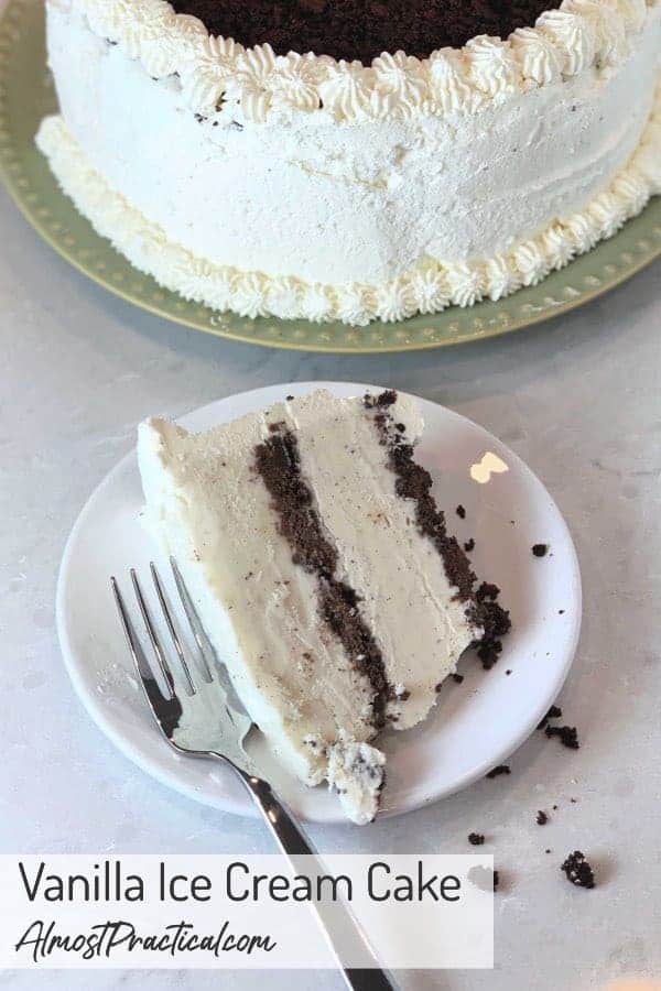 Vanilla Ice Cream Cake